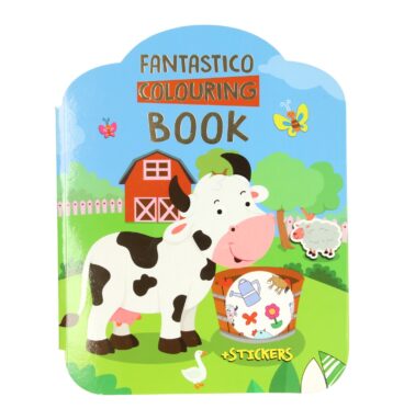Fantastico Kleur- en Stickerboek - Boerderij