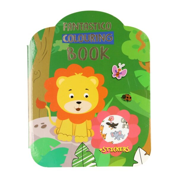 Fantastico Kleur- en Stickerboek - Jungle