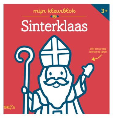 Dikke Lijnen Kleurblok Sinterklaas