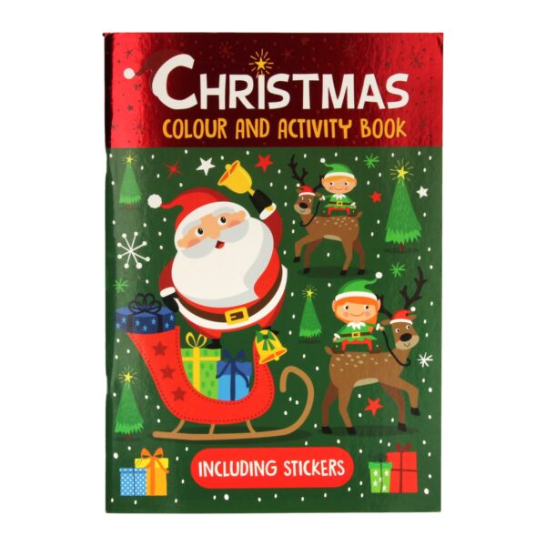 Kleur- en Activiteitenboek A4 Kerst