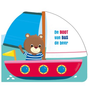 Kartonboekje De Boot van Bas de Beer
