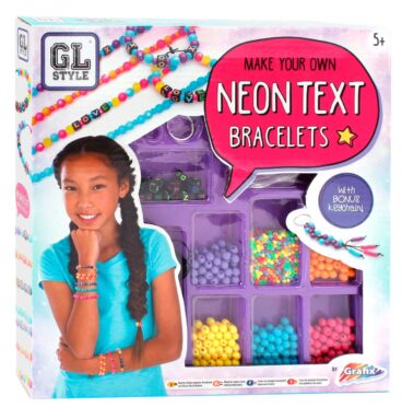 Maak je eigen Neon Letter Armbanden