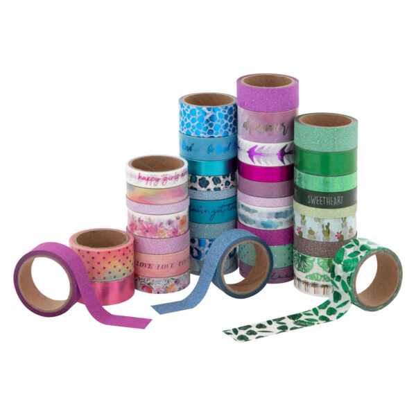 Washi Tape in Opbergbak