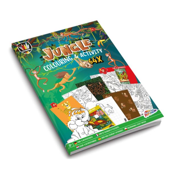 Kleur- en Activiteitenboek Jungle