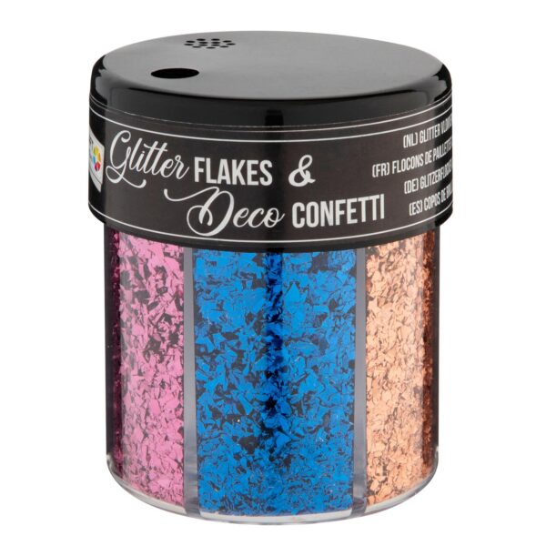 Decoratie Confetti in Pot