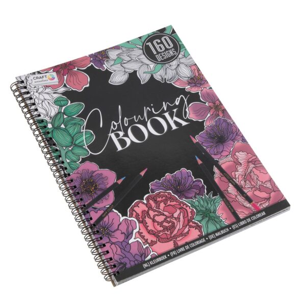 Kleurboek 160 Designs - Bloemen