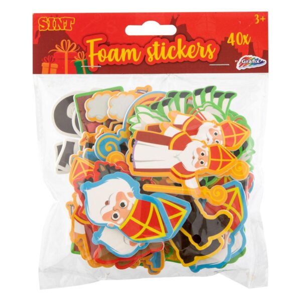 Sinterklaas Foam Stickers