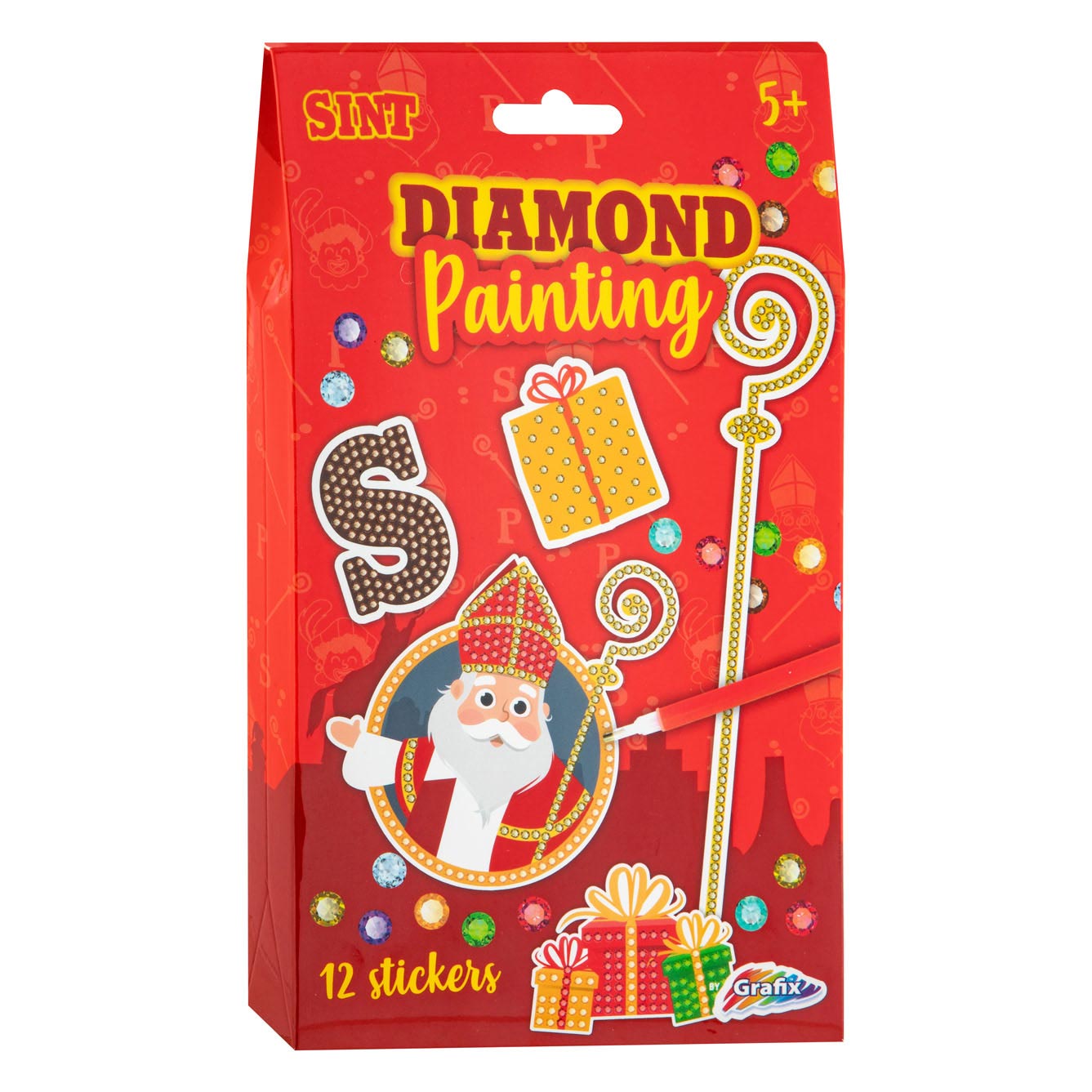 Sinterklaas Diamond Painting Stickers