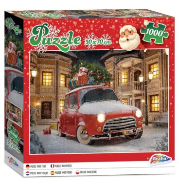 Kerst Puzzel Auto