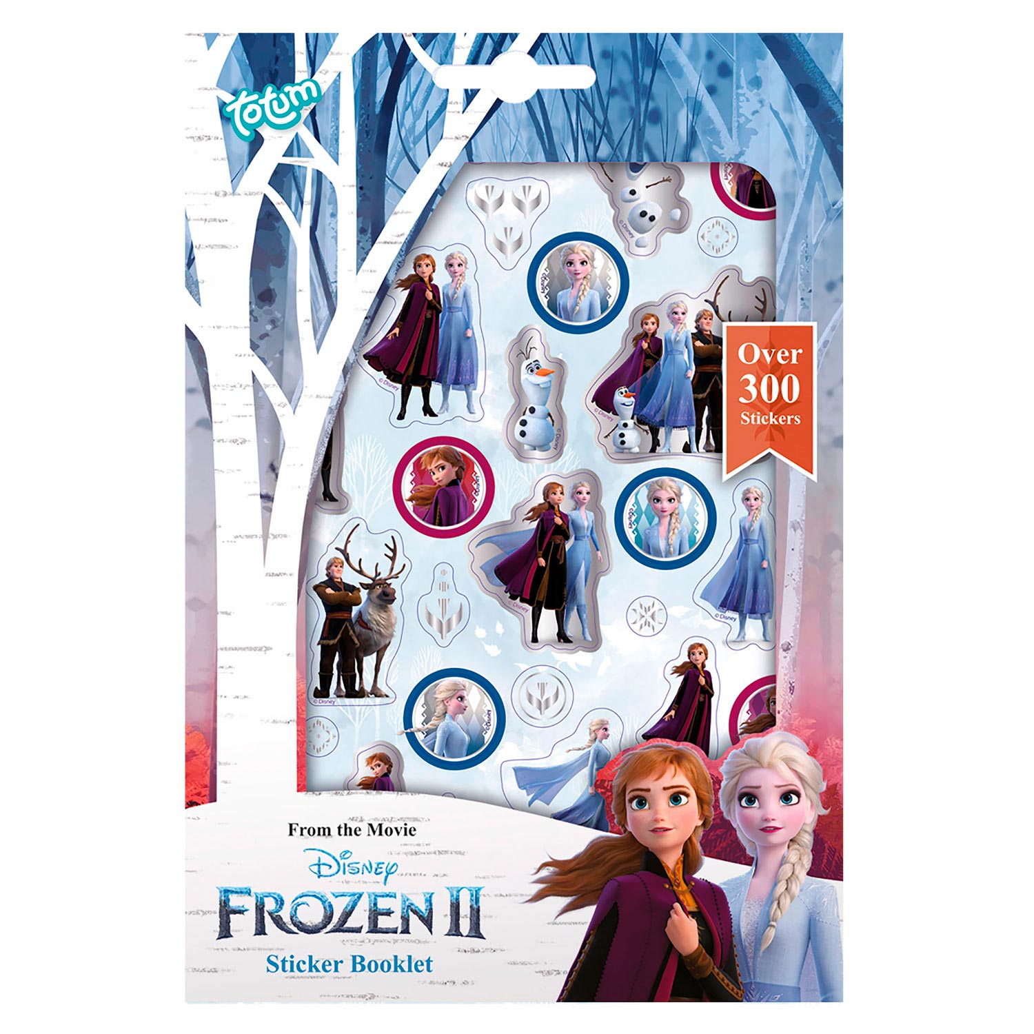 Totum Disney Frozen 2 - Stickervellen