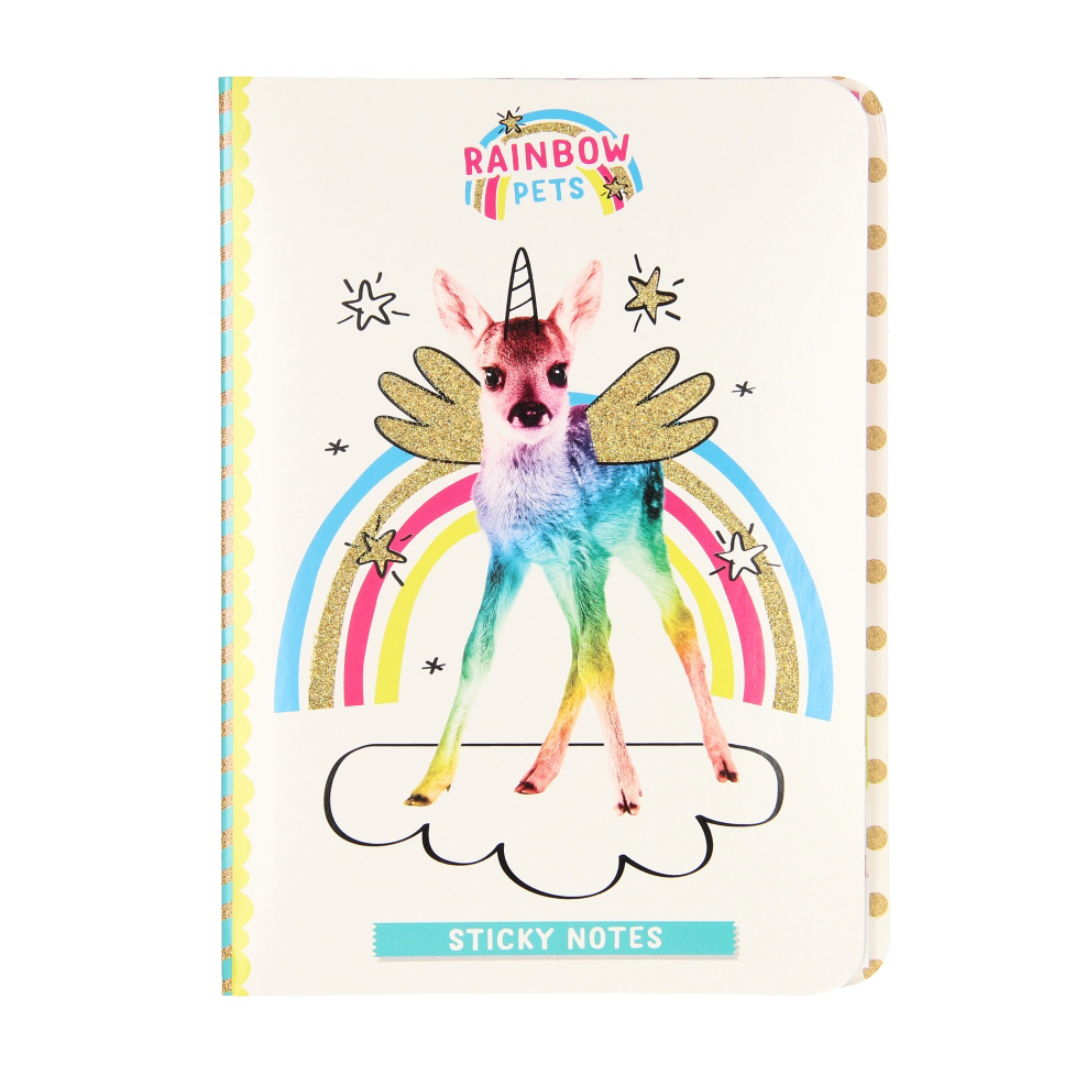 Totum Rainbow Pets - Sticky Notes Boekje