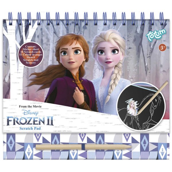 Totum Disney Frozen - Scratchboek