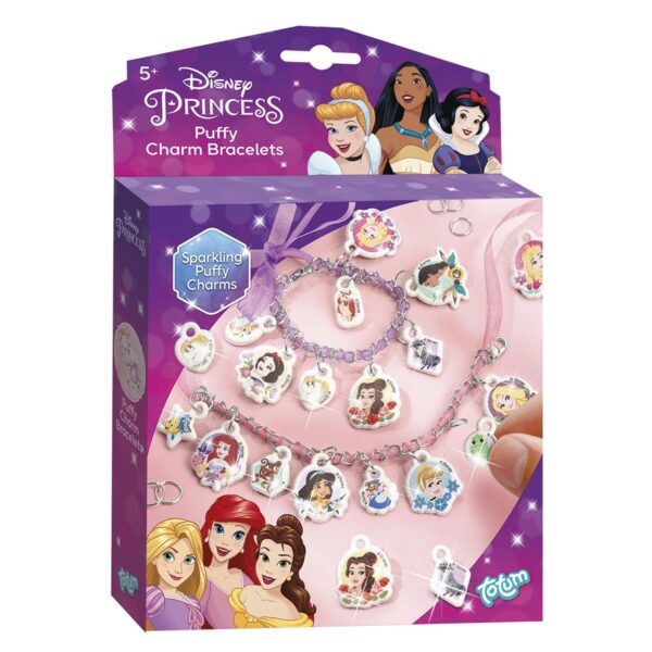 Totum Disney Prinses - Puffy Bedelarmbandjes