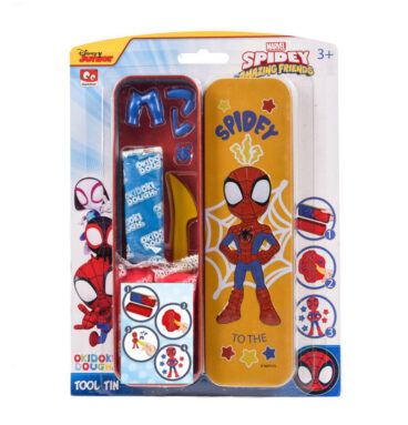 Marvel Spidey OkiDoki Klei Bewaarblik 3D met Accessoires