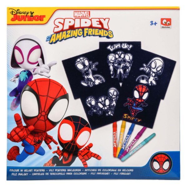 Spidey Vilt Kleuren