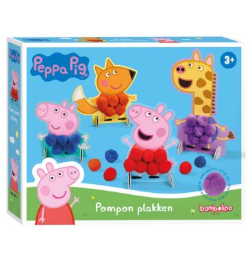 Peppa Pig Pompom Plakken