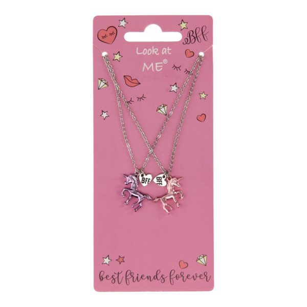 BFF Ketting Eenhoorn Roze/Paars