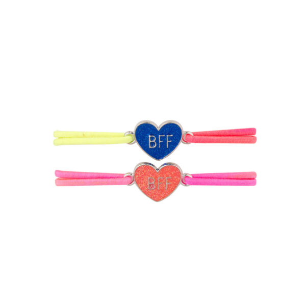 BFF Armband met Glitter Hart