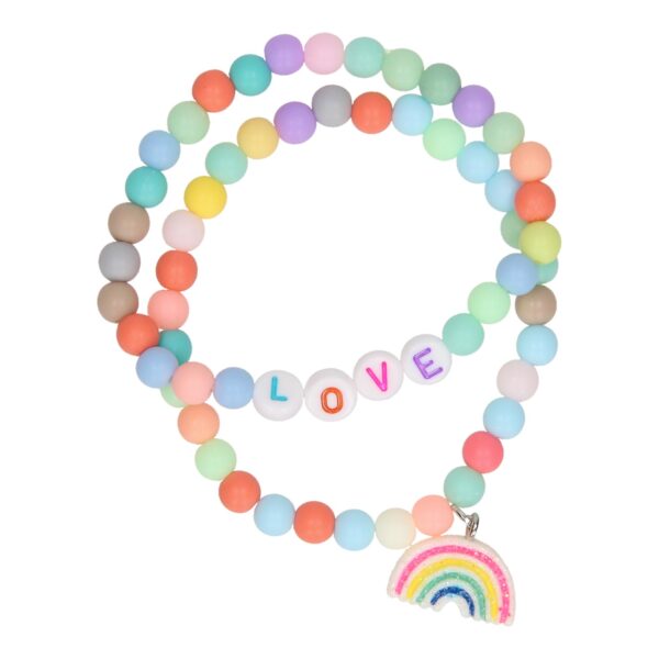 Armband Love en Regenboog