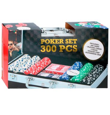 Pokerset in Koffer
