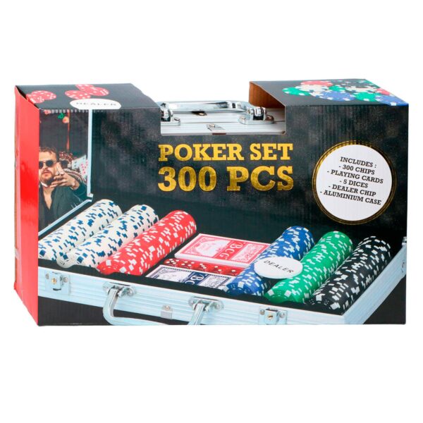 Pokerset in Koffer