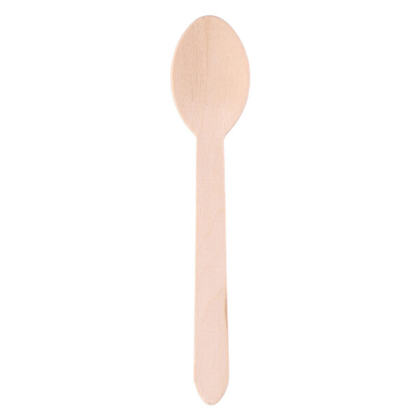 Wegwerp Lepel Hout 16cm