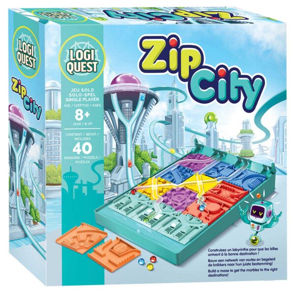 Logiquest Zip City Denkspel