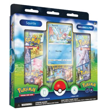 Pokémon TCG  GO Pin Box Collection - Squirtle