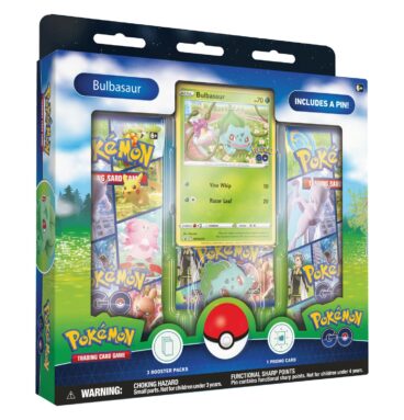 Pokémon TCG  GO Pin Box Collection - Bulbasaur