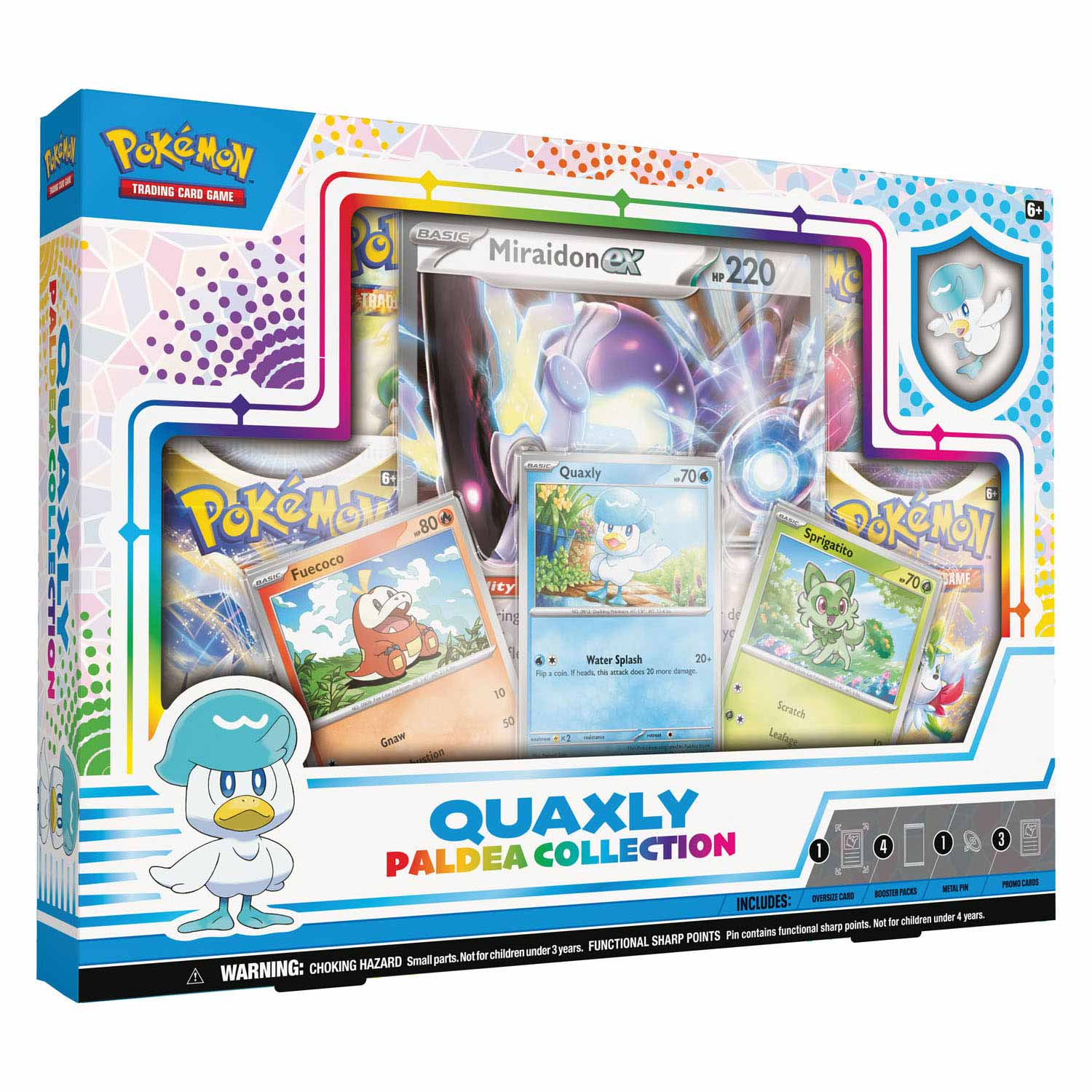 Pokemon TCG Paldeo Collection Box - Quaxly