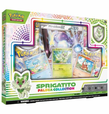 Pokemon TCG Paldeo Collection Box - Sprigatito