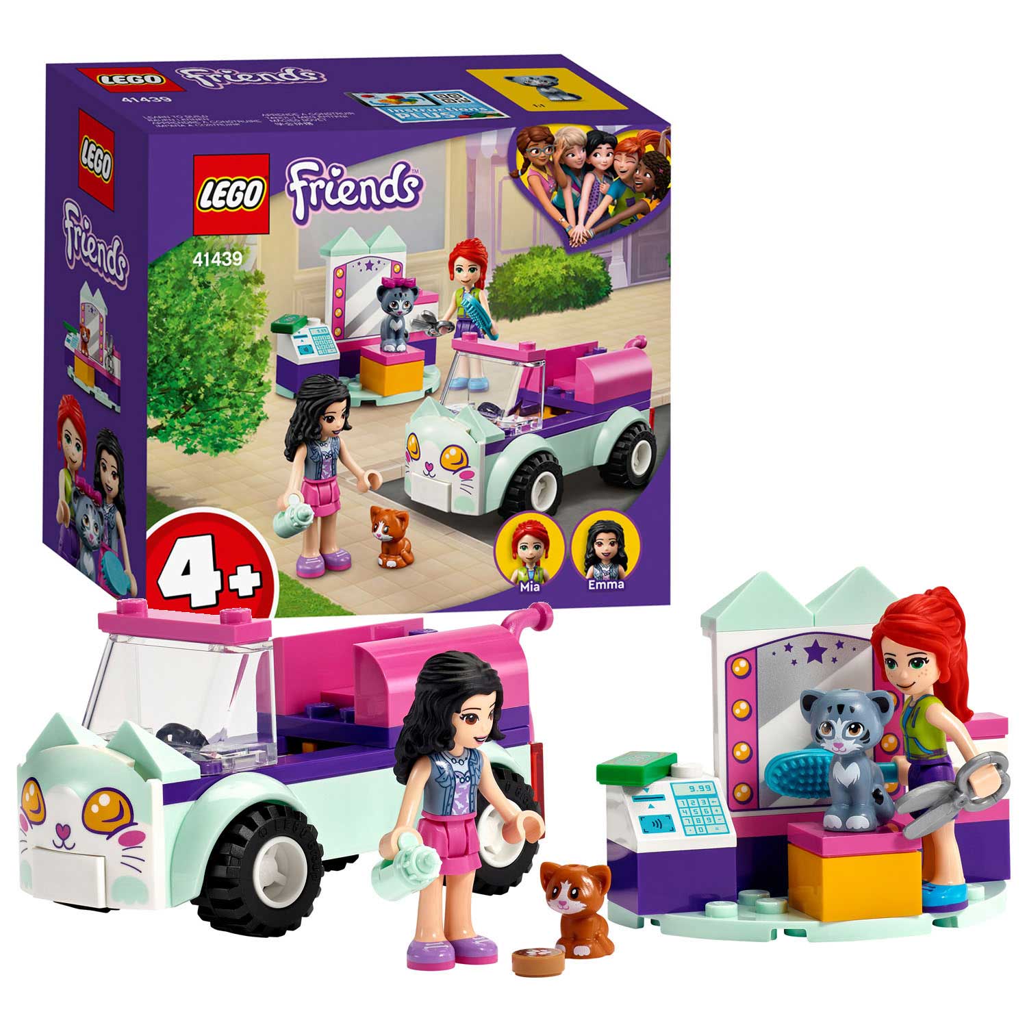 LEGO Friends 41439 Kattenverzorgingswagen