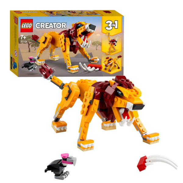 LEGO Creator 31112 Wilde Leeuw