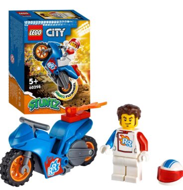 LEGO City 60298 Raket Stuntmotor
