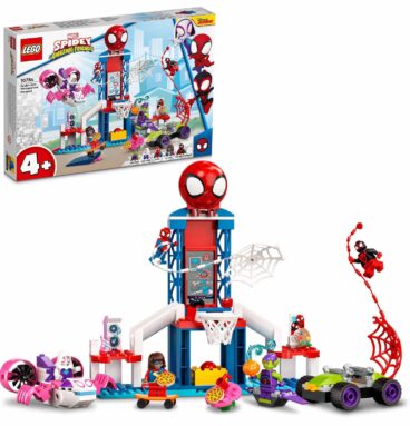 LEGO Spidey 10784 Spider-Man Webuitvalsbasis Ontmoeting