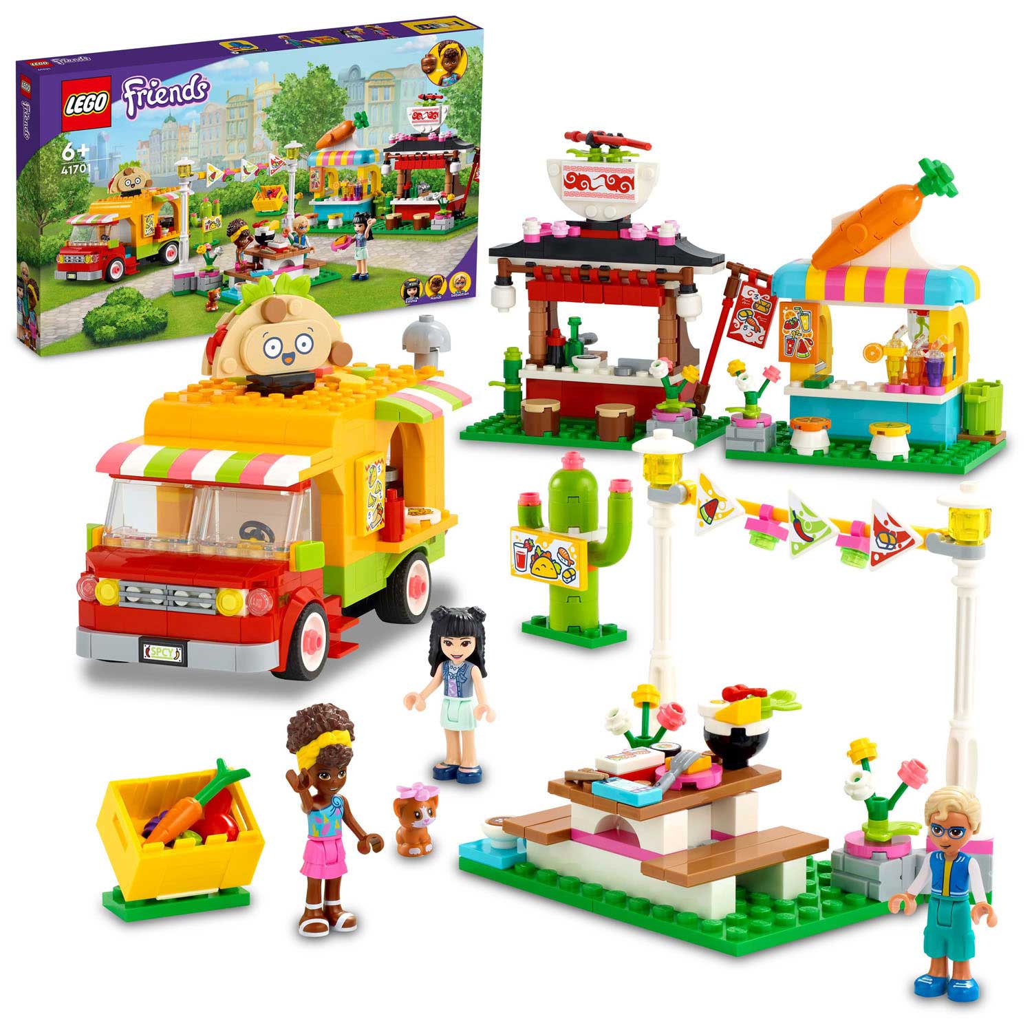 LEGO Friends 41701 Streetfoodmarkt