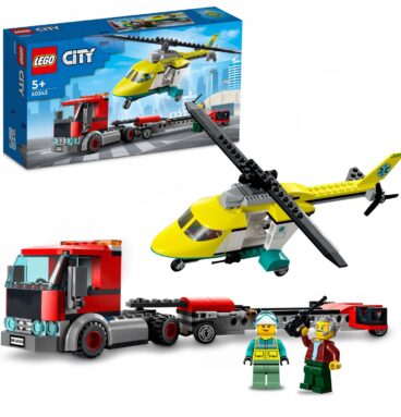 LEGO City 60343 Reddingshelikopter Transport