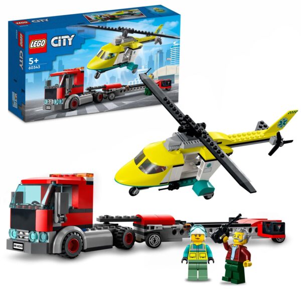 LEGO City 60343 Reddingshelikopter Transport