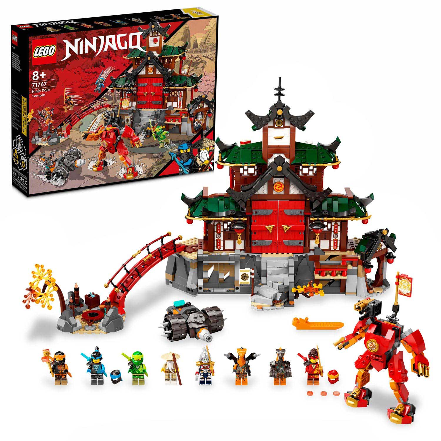LEGO Ninjago 71767 Ninjadojo Tempel