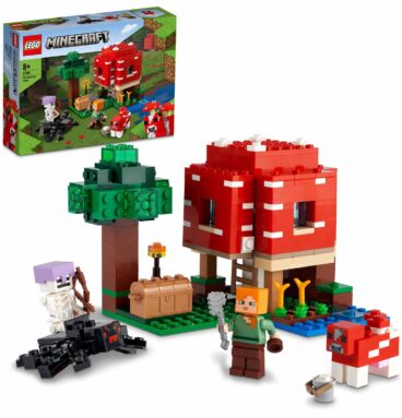 LEGO Minecraft 21179 Het Paddenstoelenhuis