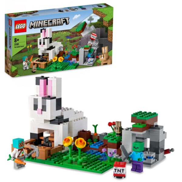 LEGO Minecraft 21181 De Konijnenhoeve