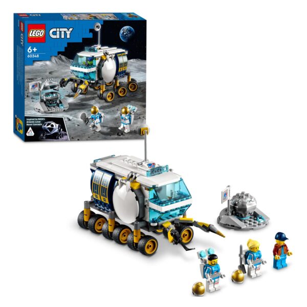 LEGO City Space Port 60348 Maanwagen