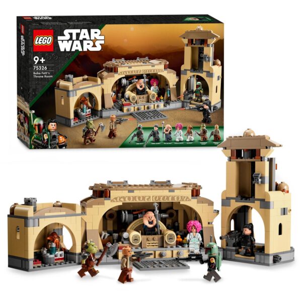 LEGO Star Wars 75326 Boba Fetts Troonzaal