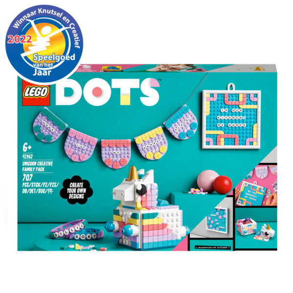 LEGO DOTS 41962 Creatieve Familie Set Eenhoorn