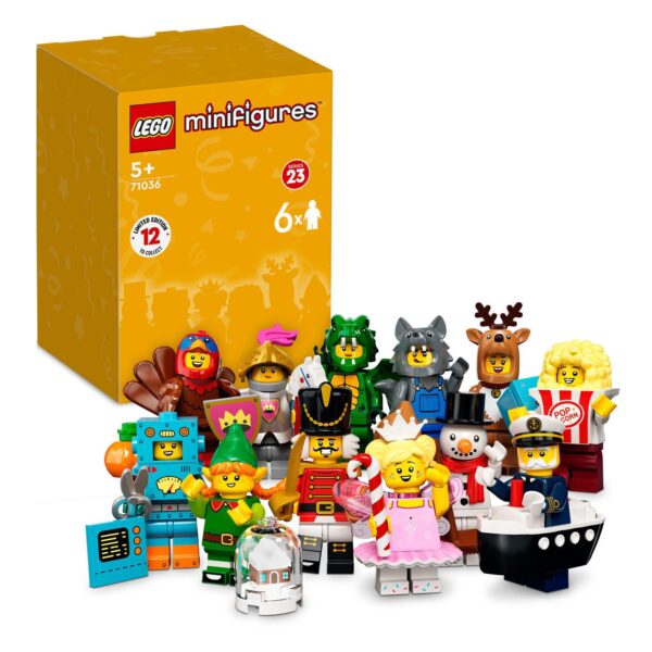 LEGO Minifiguren Serie 23 - Set van 6 Losse Poppetjes