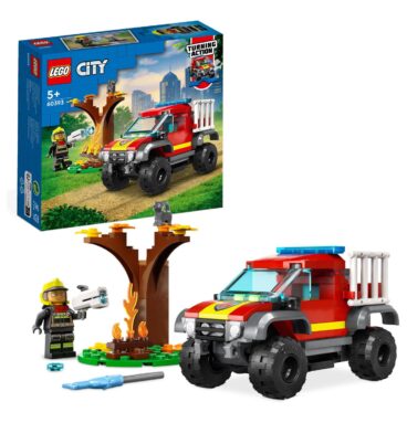 LEGO City 60393 4x4 Brandweertruck Redding
