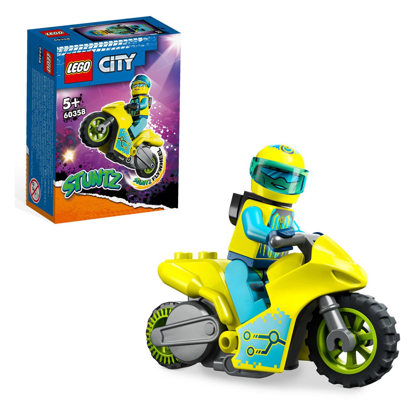 LEGO Cityv60358 Cyber Stuntmotor