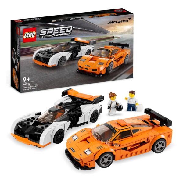 LEGO Speed Champions 76918 McLaren Solus GT & McLaren F1 LM