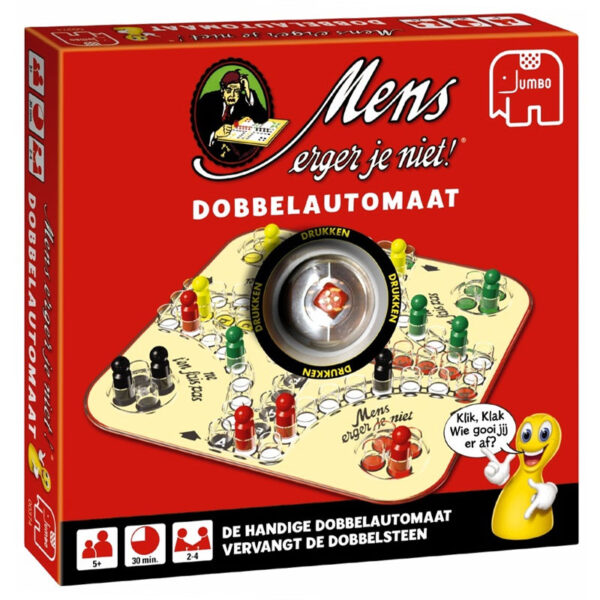 Jumbo Mens Erger Je Niet Bordspel