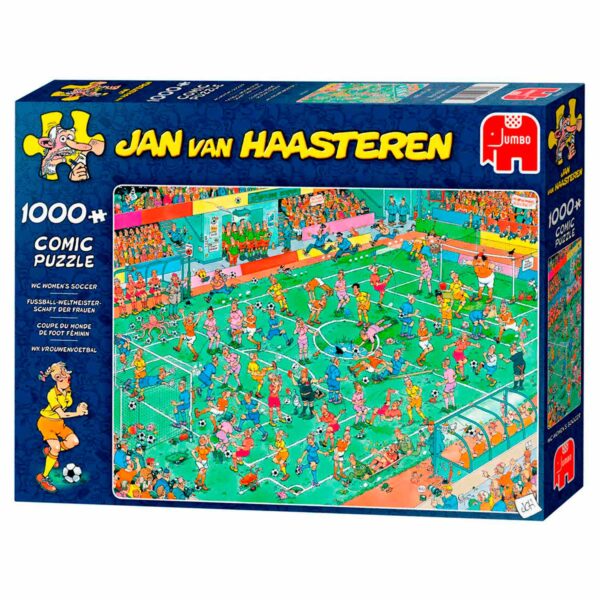 Jan van Haasteren Legpuzzel - WK Vrouwenvoetbal